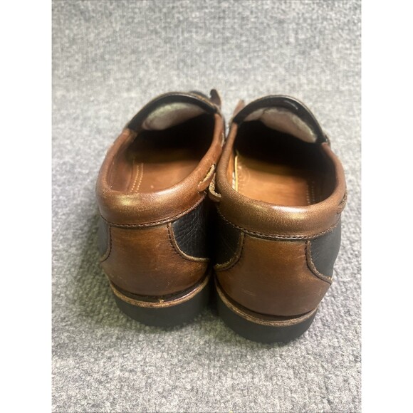 Allen Edmonds NASHUA Loafer 13 D Black Brown $325 - Picture 5 of 8